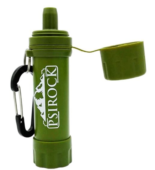 psirock - miglior depuratore acqua d'emergenza trekking, viaggio escursionismo